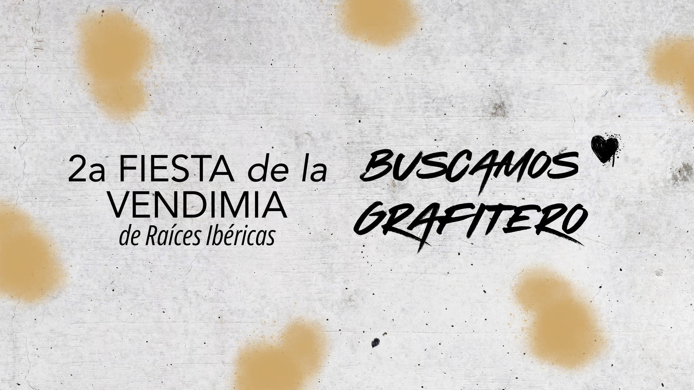 We are calling for talent: we are looking for a graffiti artist to leave a mark in Maluenda