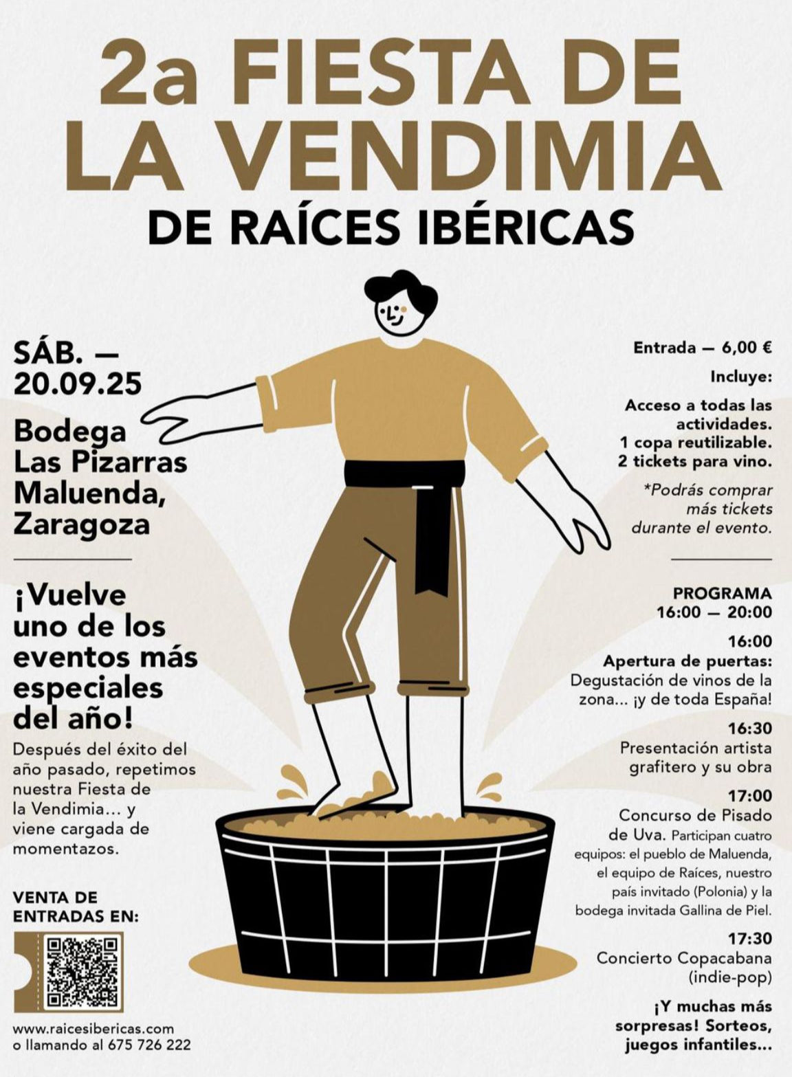 La vendimia no se cuenta… ¡se vive! Nos vemos el 20 de septiembre