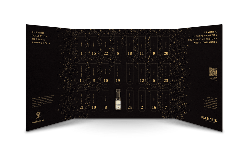 RAÍCES | Calendario de adviento de vino 2025