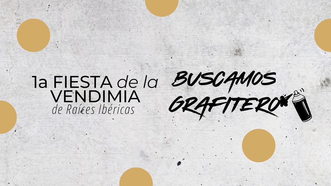 [CONCURSO RESUELTO] Buscamos grafitero para la I Fiesta de la Vendimia de Raíces Ibéricas