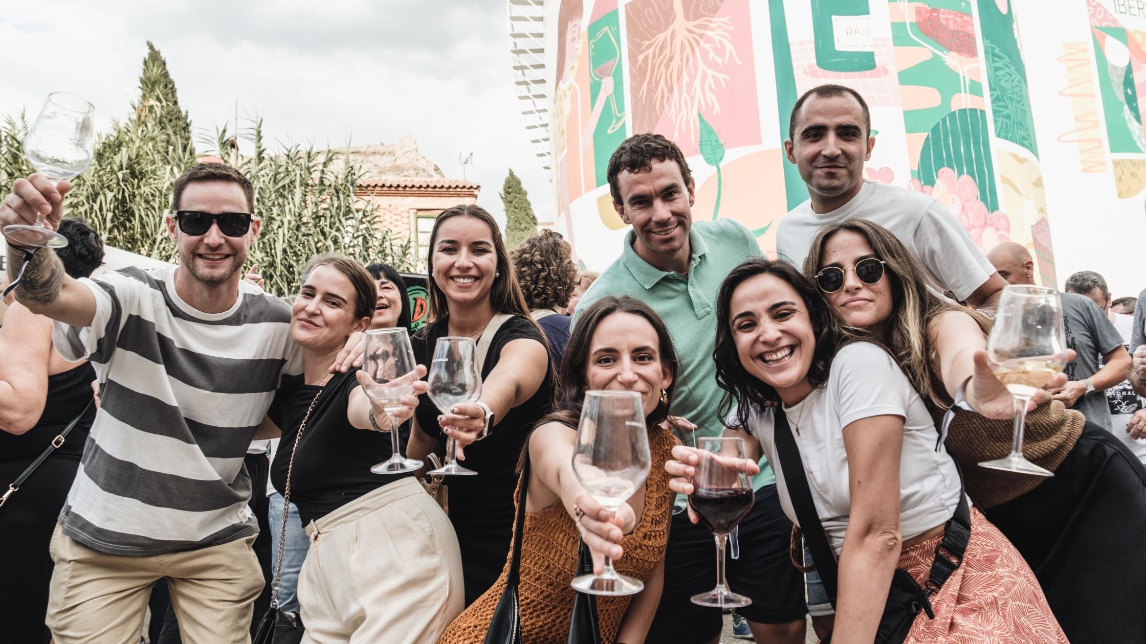 La vendimia se celebra en Maluenda el 19 de septiembre: vino, música, arte urbano y muchas ganas de fiesta