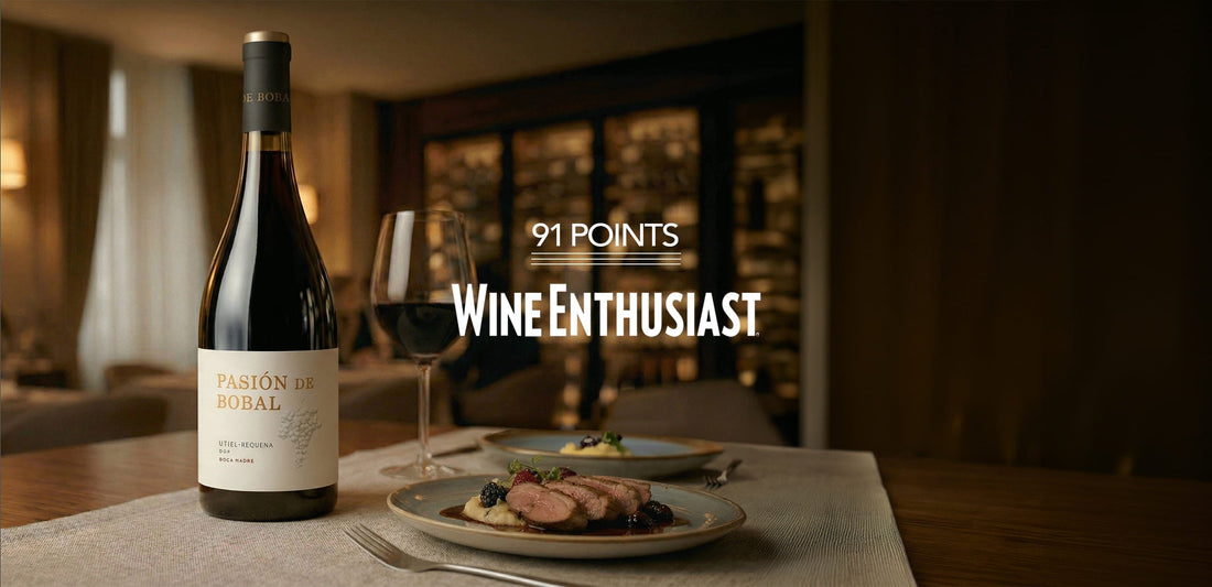 Pasión de Bobal suma 91 puntos Wine Enthusiast en Estados Unidos